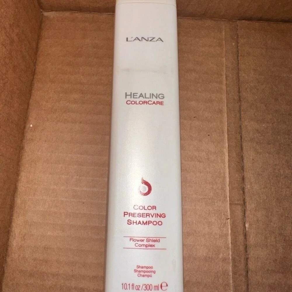 Lanza Color Preserving Shampoo Healing ColorCare Flower Hair Care Sulfate-Free